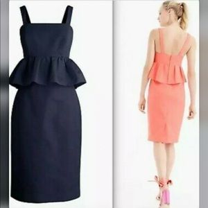 NWT JCrew Peplum Suit Party Dress